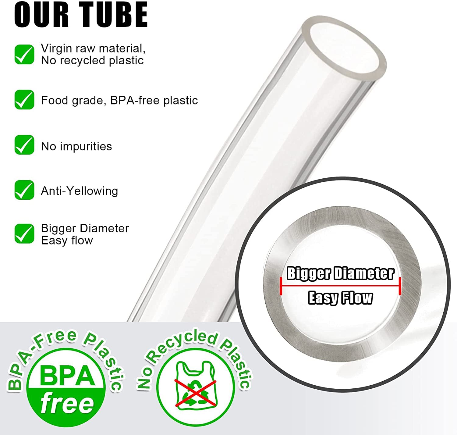 Premium Beer Funnel - White