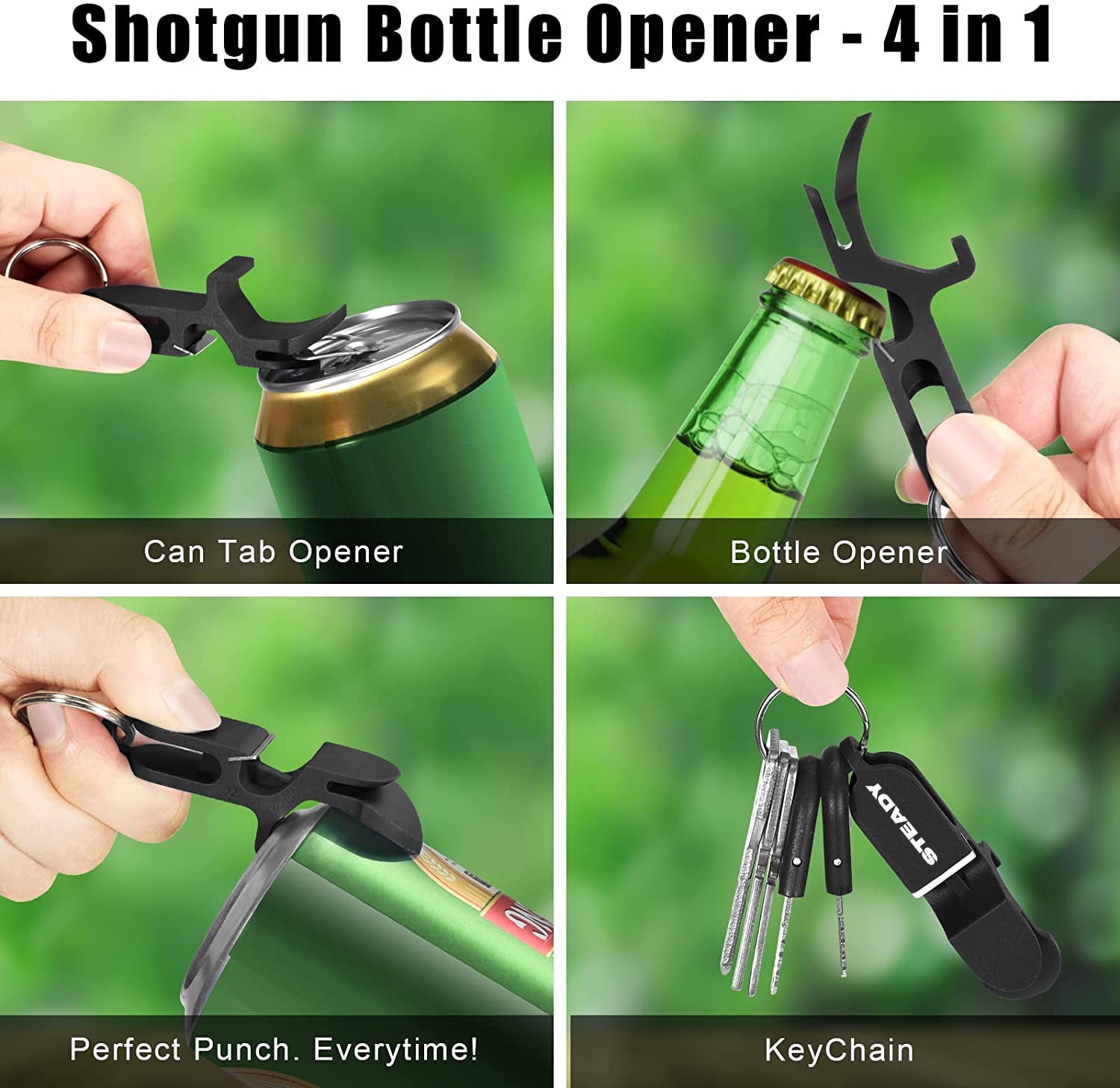 Shotgun Tool Keychain - Black