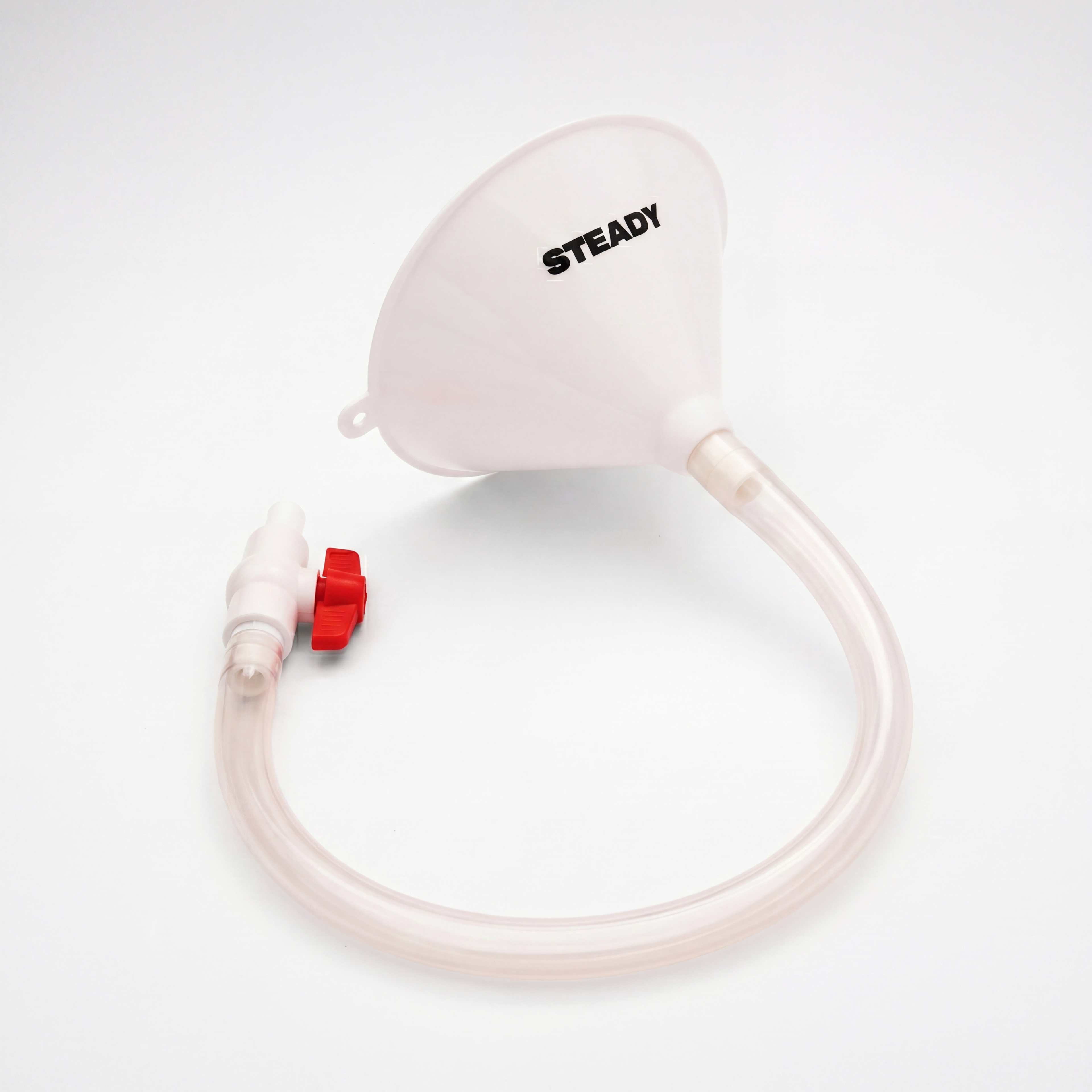 Premium Beer Funnel - White